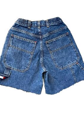 Vintage 90’s Tommy Hilfiger custom carpenter girls shorts size 8